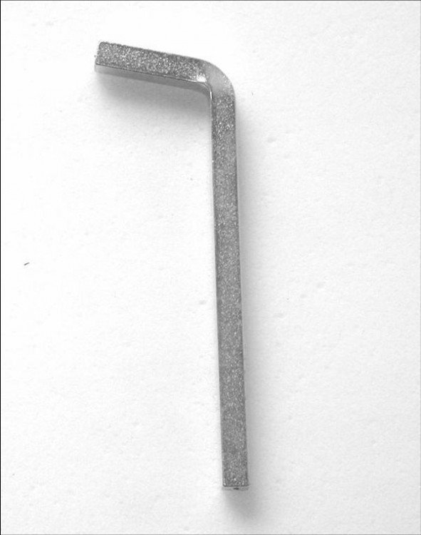 Klíč 4 HR (01.044) - Vložky,zámky,klíče,frézky Zámky rozvaděčové, přísl.
